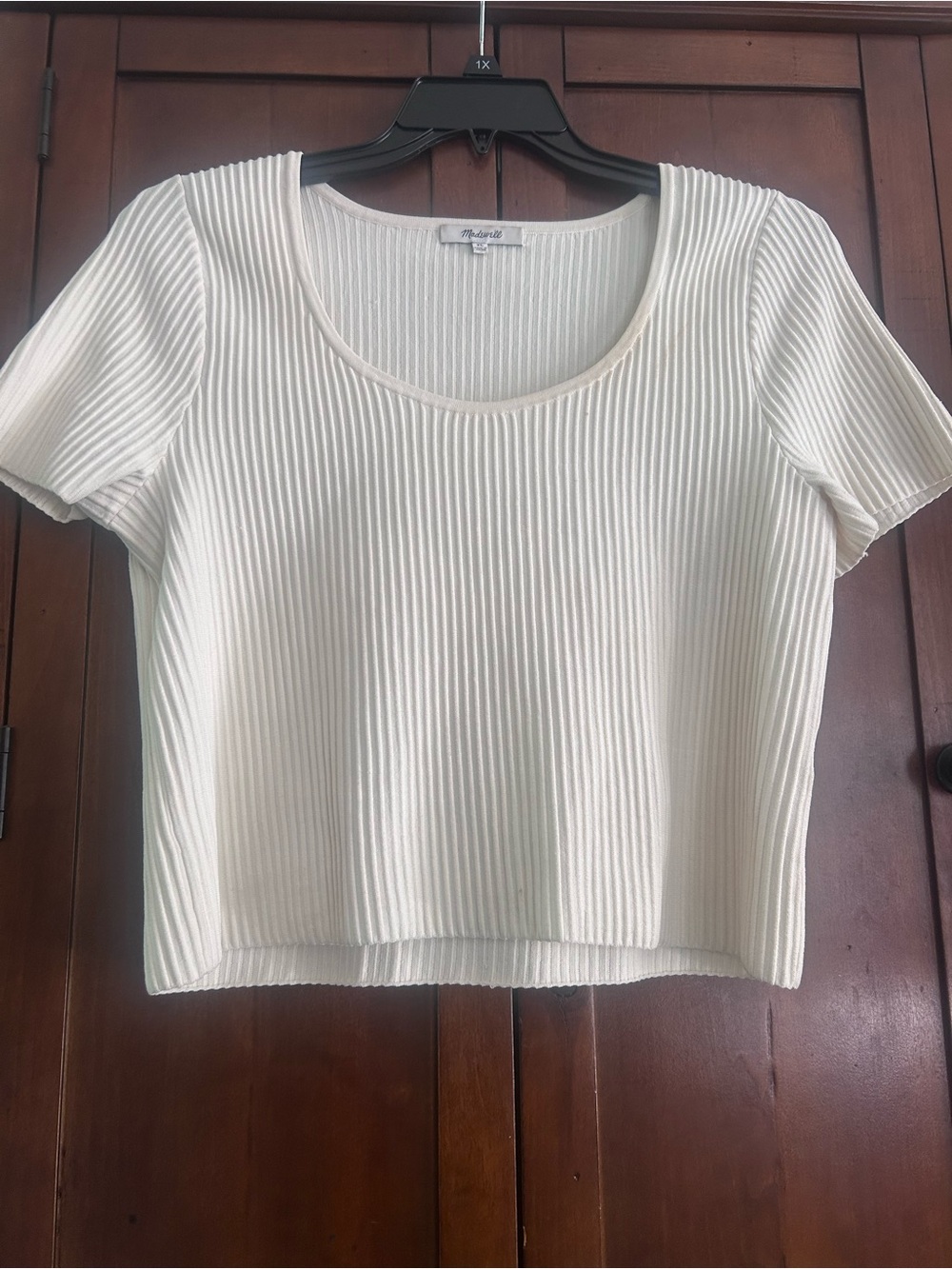 Madewell - Ribbed Short Sleeve Crewneck Top